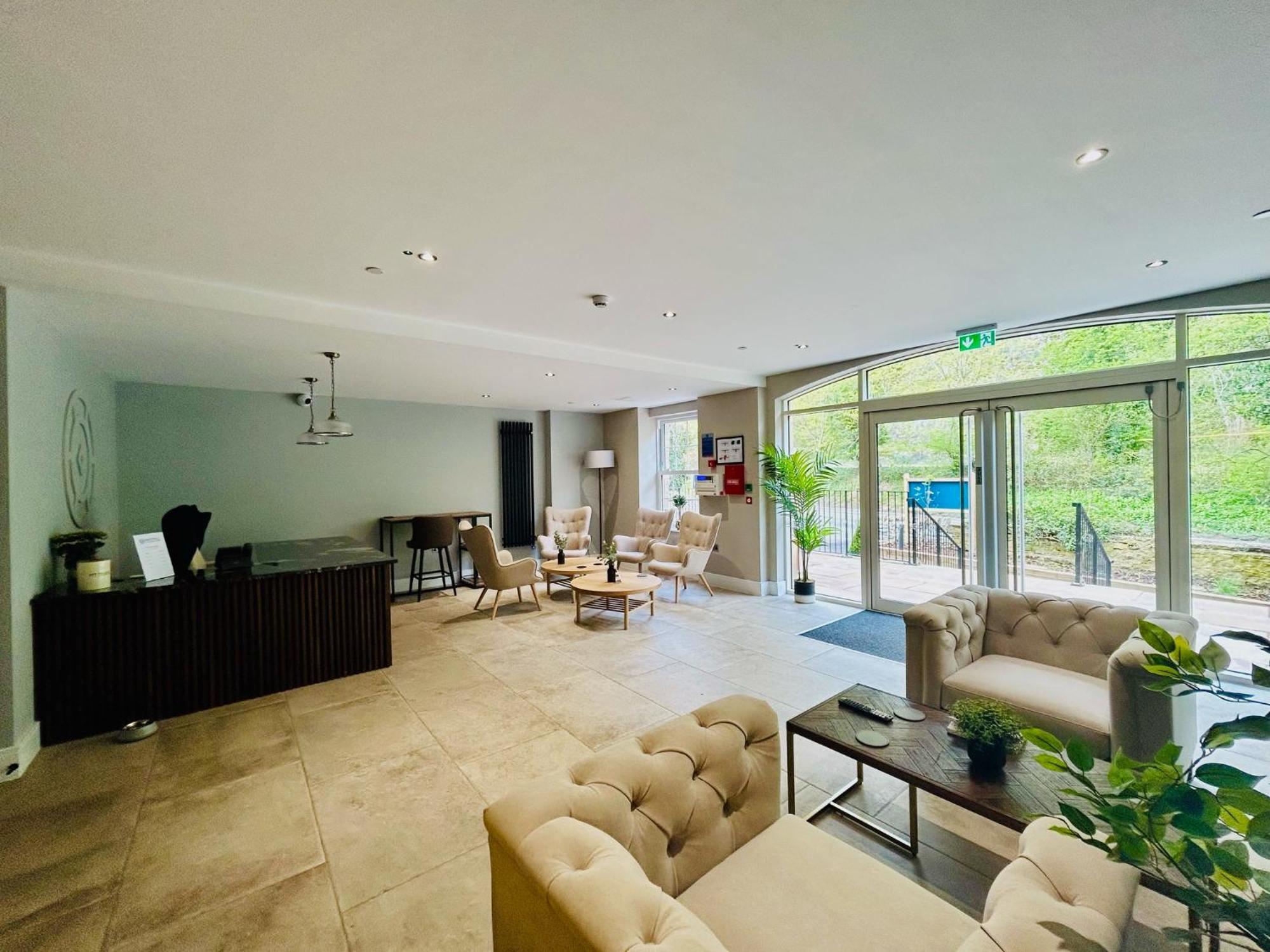 Luxury 1 Bedroom Apartment - Rock Mill 14 Stony Middleton Kültér fotó