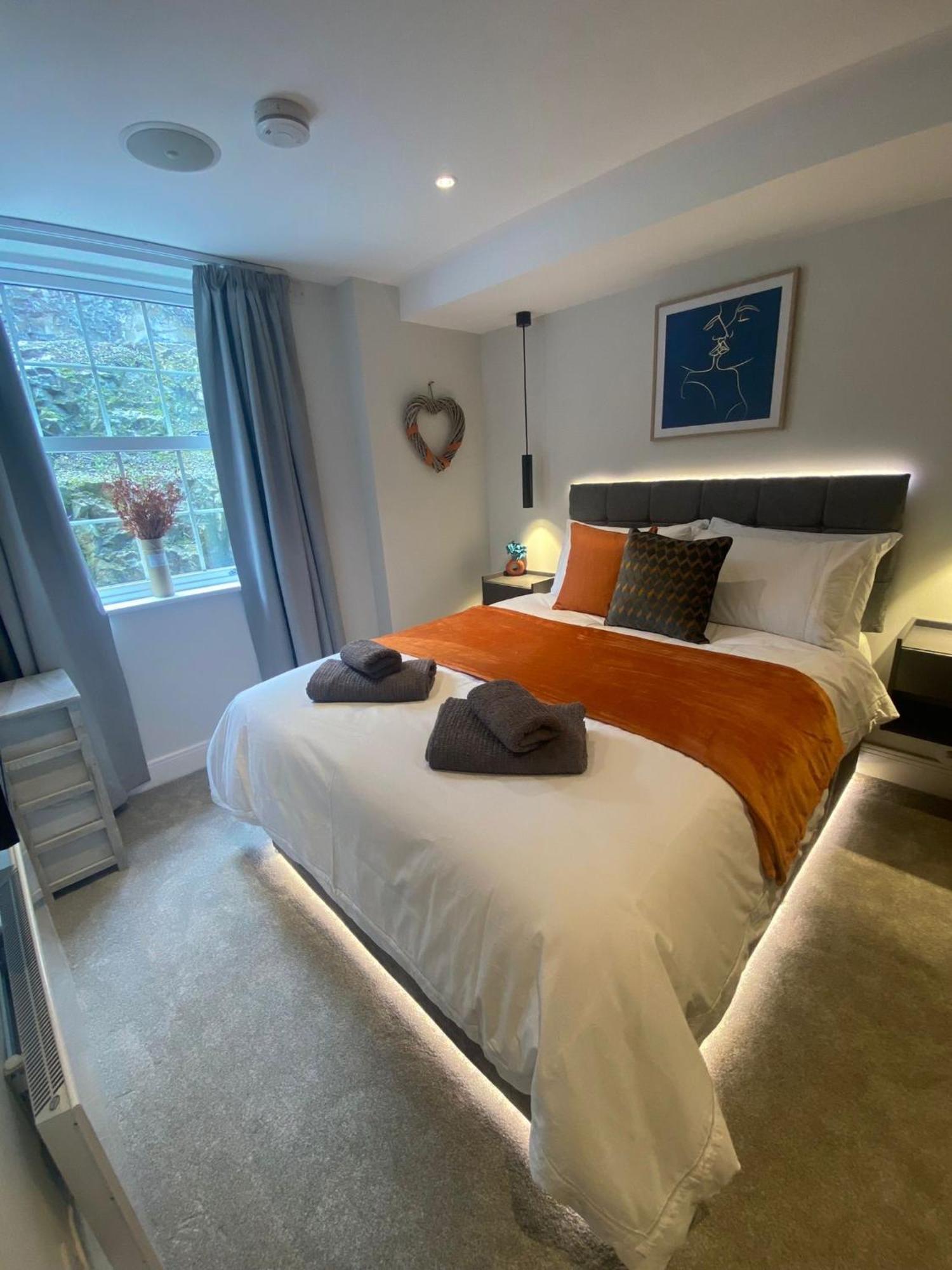 Luxury 1 Bedroom Apartment - Rock Mill 14 Stony Middleton Kültér fotó