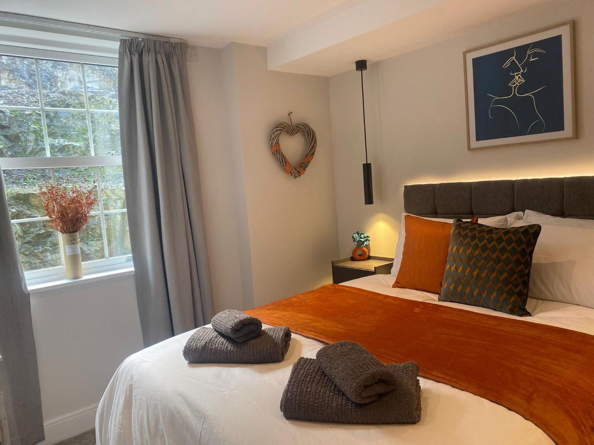 Luxury 1 Bedroom Apartment - Rock Mill 14 Stony Middleton Kültér fotó