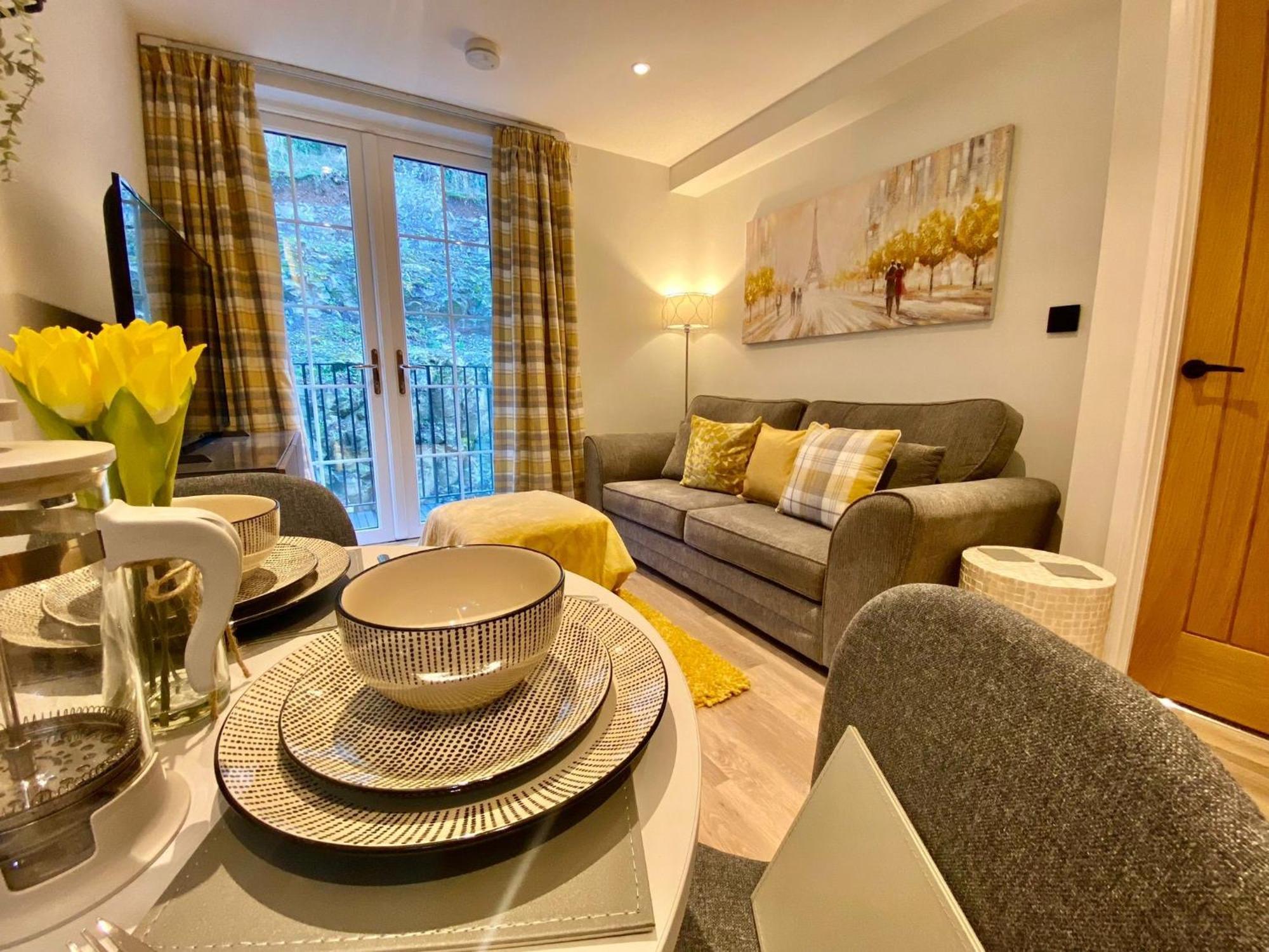 Luxury 1 Bedroom Apartment - Rock Mill 14 Stony Middleton Kültér fotó